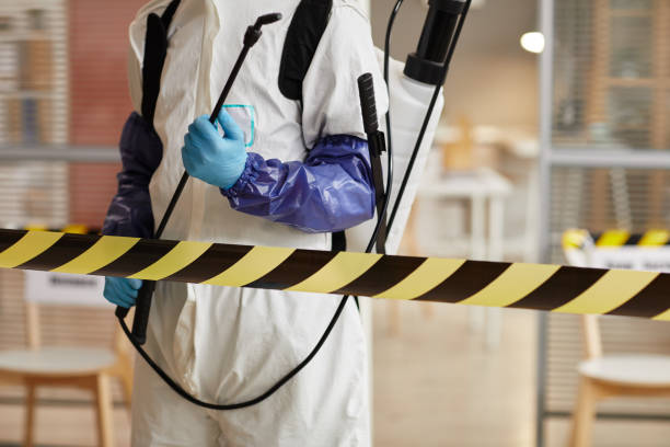 Professional Infectious Disease Decontamination technician working in Raymond, WA